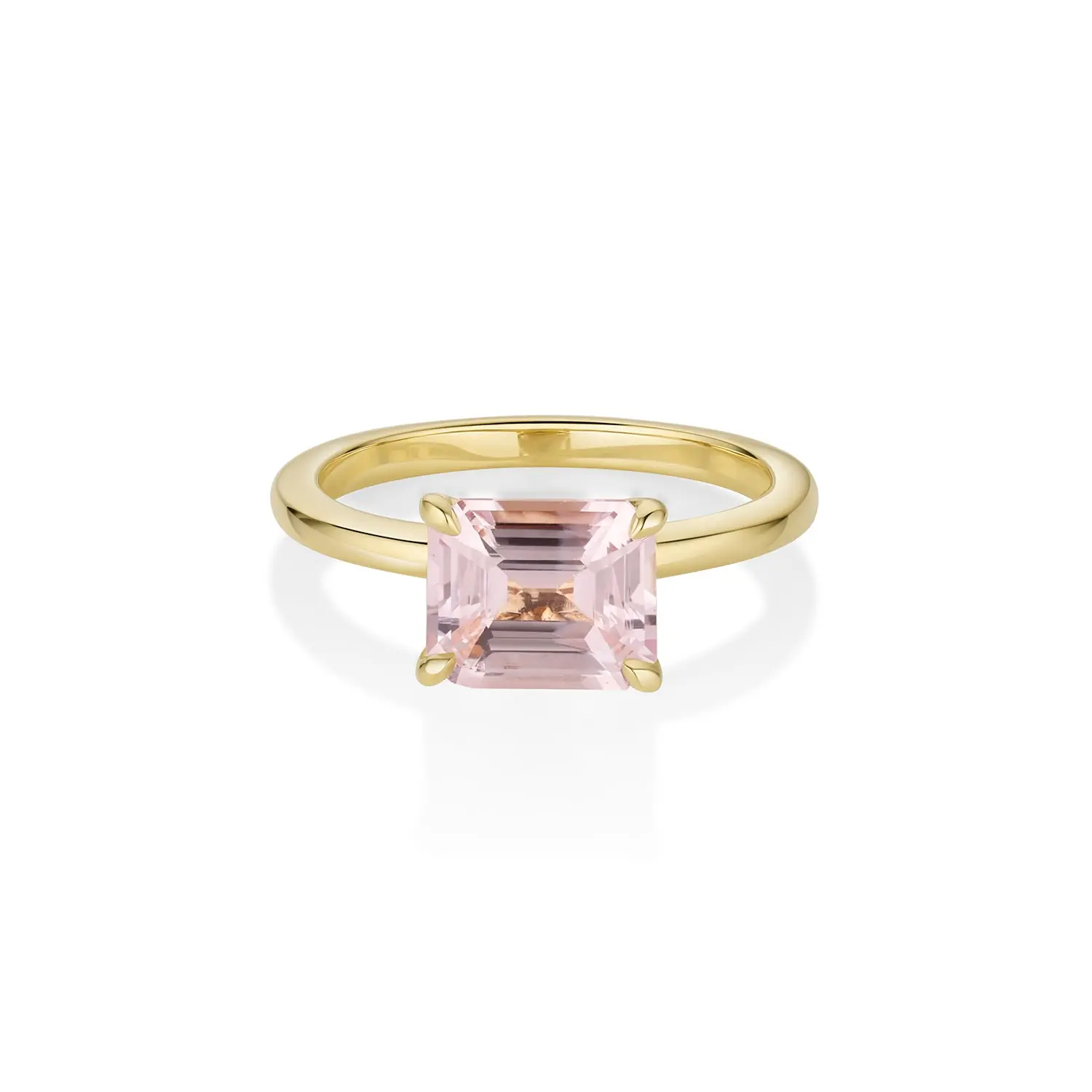 Image of 2.33ct Blushy Lavender Sapphire East-West Annette Ring