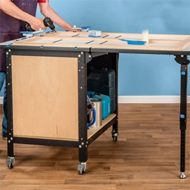 Space Saving Workshop Tables
