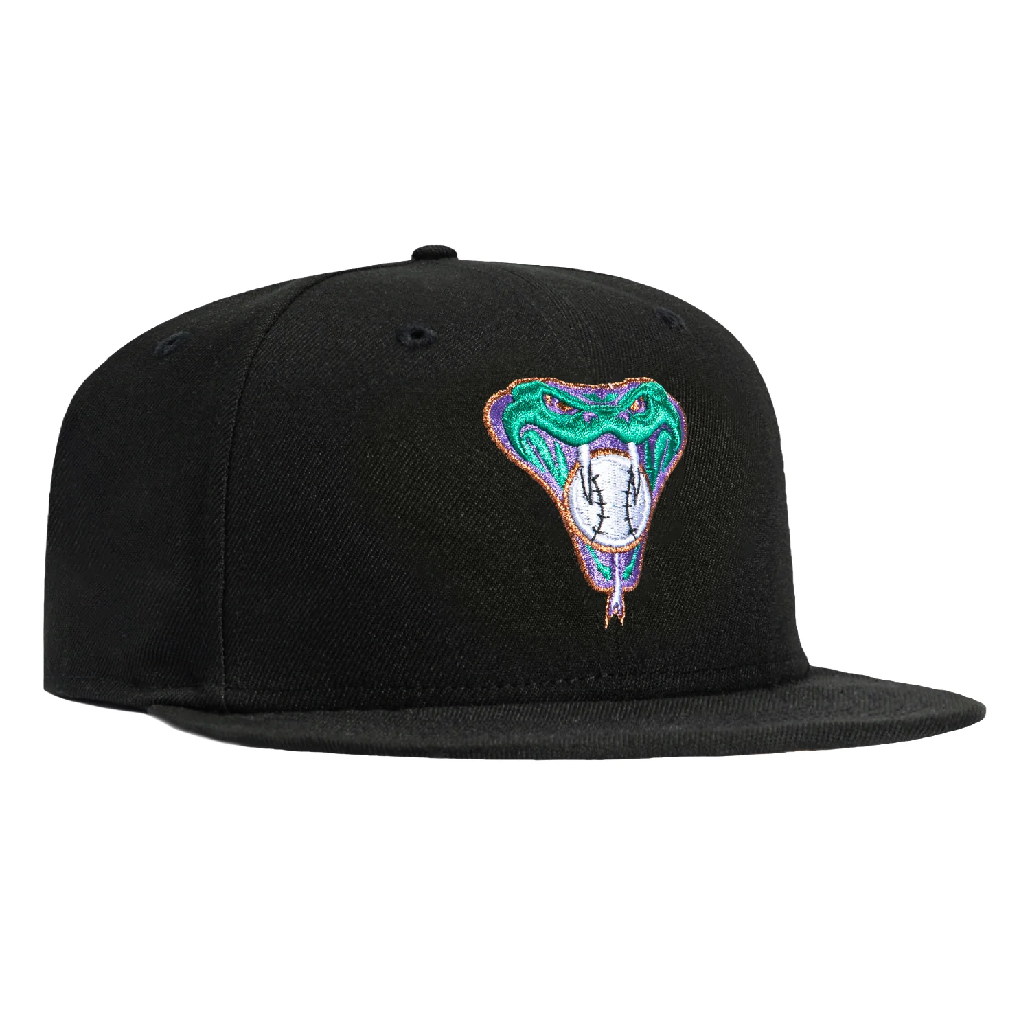 Image of New Era 59Fifty Arizona Diamondbacks 1998 Snakehead Hat - Black