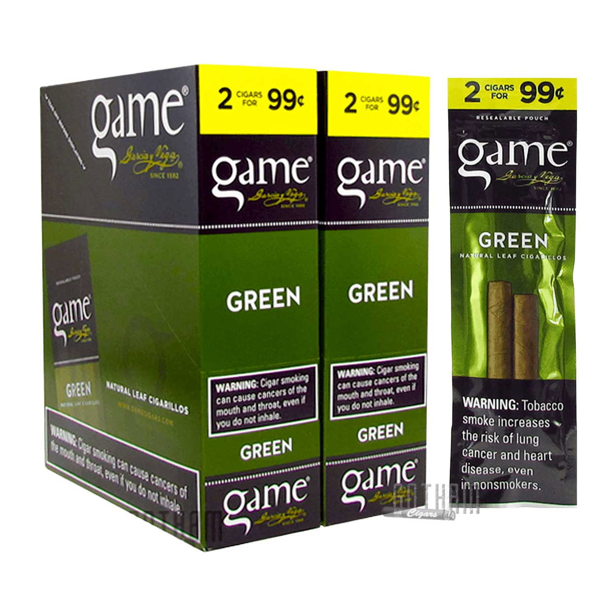 Game Cigarillos Green