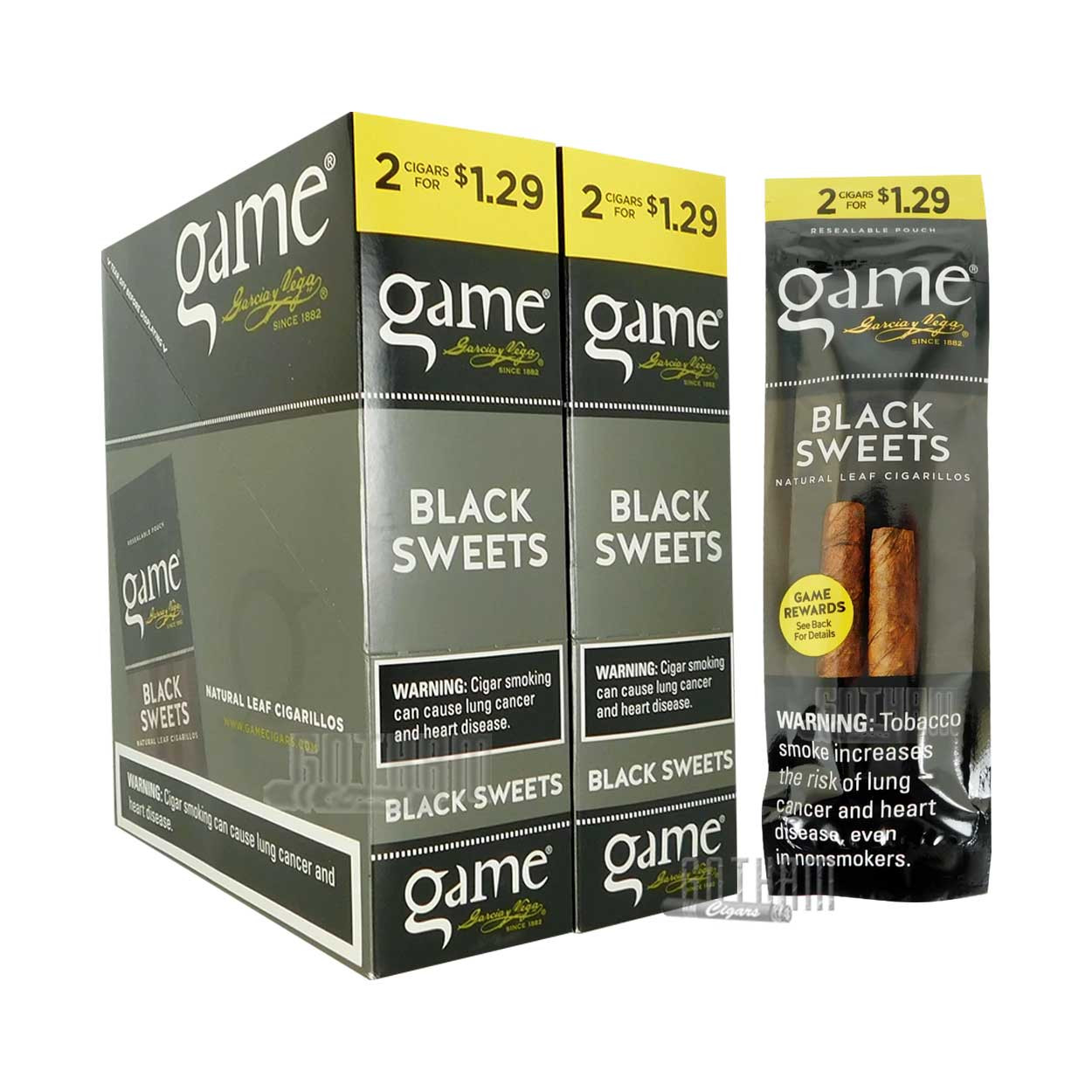 Game Cigarillos Black