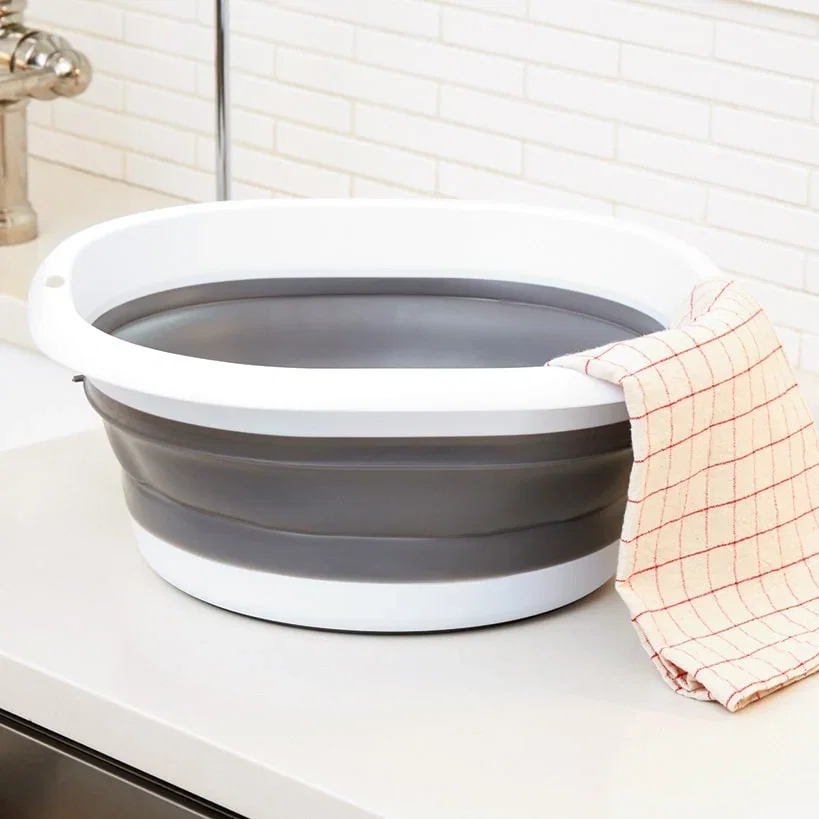 Image of Collapsible Dish Washing Basin - Kitchen