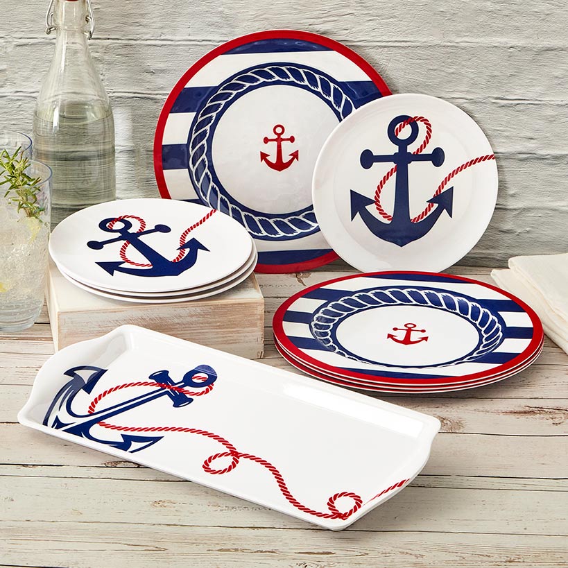 Image of Anchors Away Dinnerware