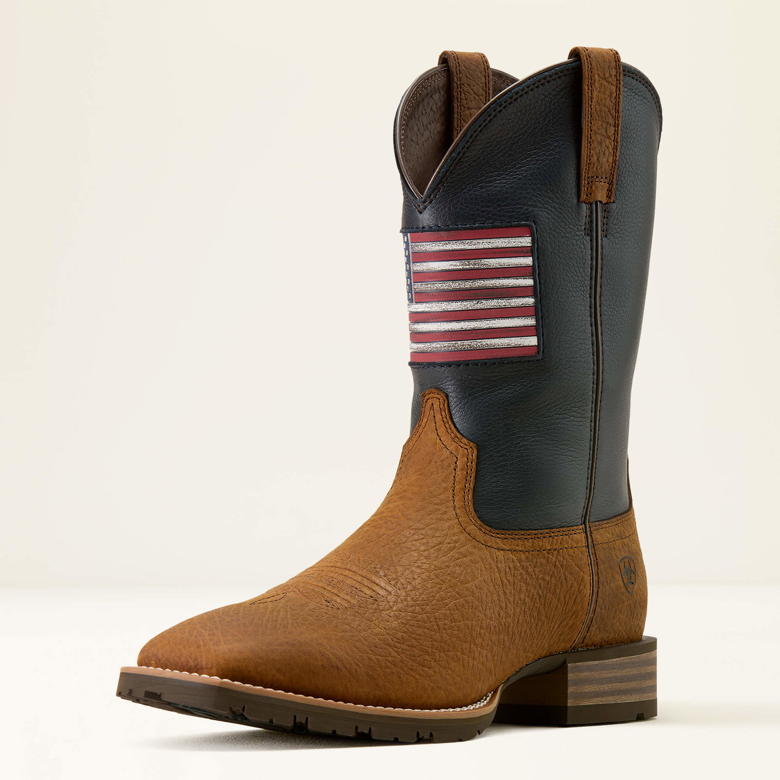 Men’s Hybrid Rancher Patriot Wide Square Toe Cowboy Boot