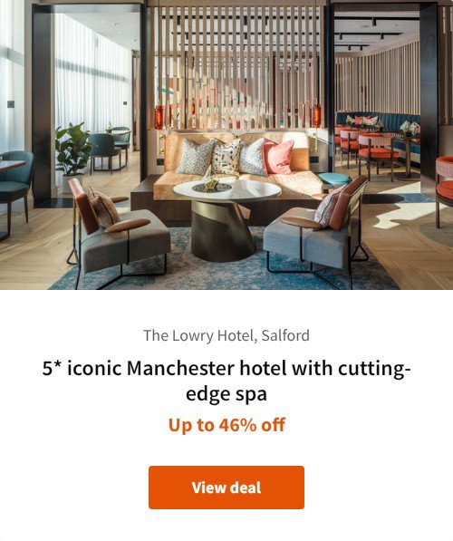5* iconic Manchester hotel with cutting-edge spa