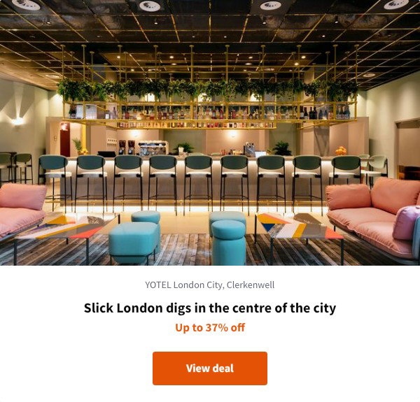 Slick London digs in the centre of the city