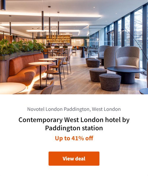 Contemporary West London hotel by Paddington station
