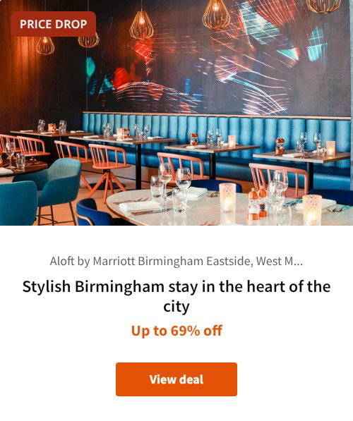 Stylish Birmingham stay in the heart of the city