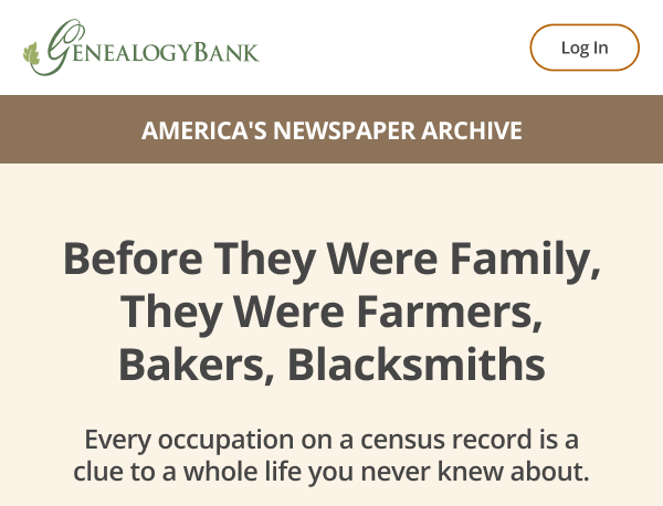 Before They Were Family, They Were Farmers, Bakers, Blacksmiths
