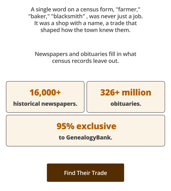 A single word on a census form, "farmer," "baker," "blacksmith" , was never just a job. It was a shop with a name, a trade that shaped how the town knew them.