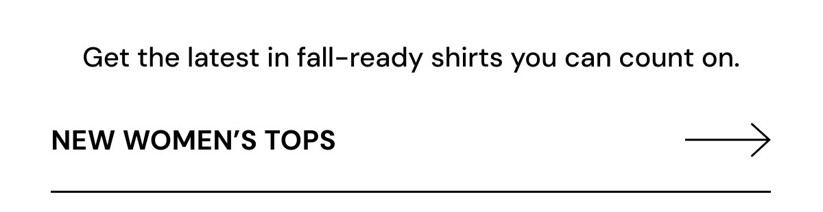 New Women’s Tops