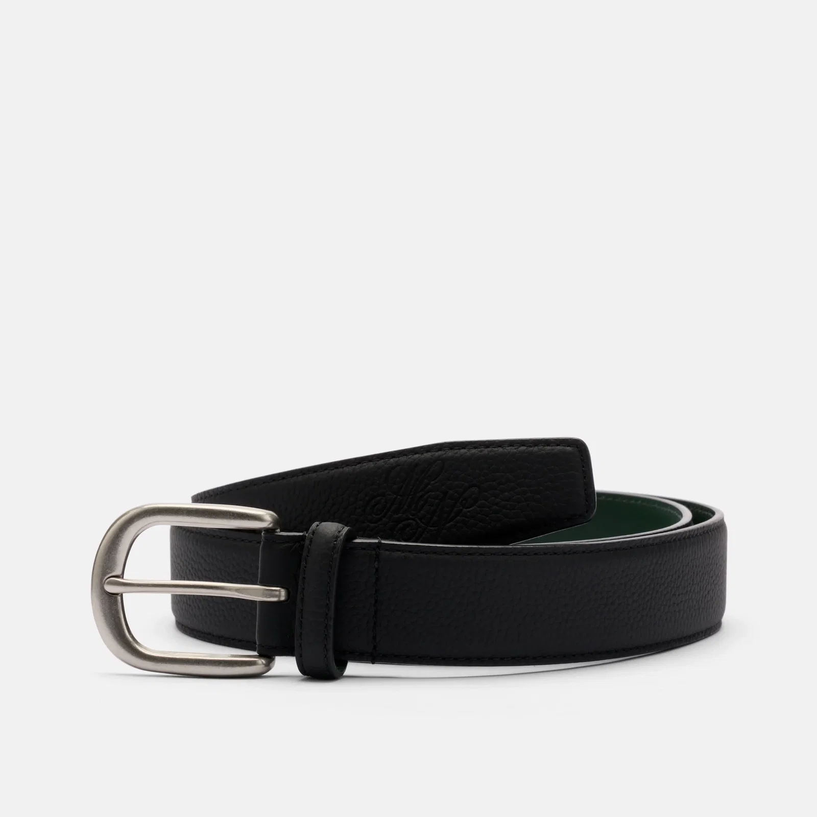 Image of Marc Nolan Everyday Belt - Black Pebble Leather