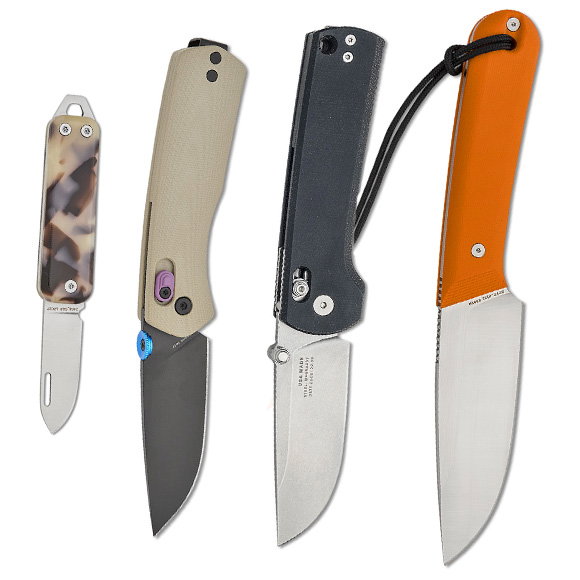 The James Brand Folders, Fixed Blades, and More