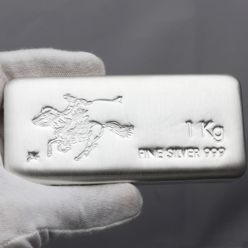 ON SALE: 1 Kilo SilverTowne Pony Silver Bar (New)