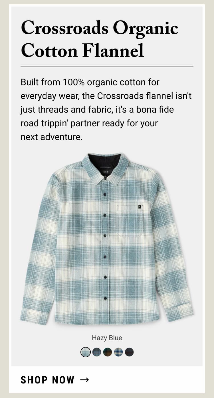 Crossroads Organic Cotton Flannel