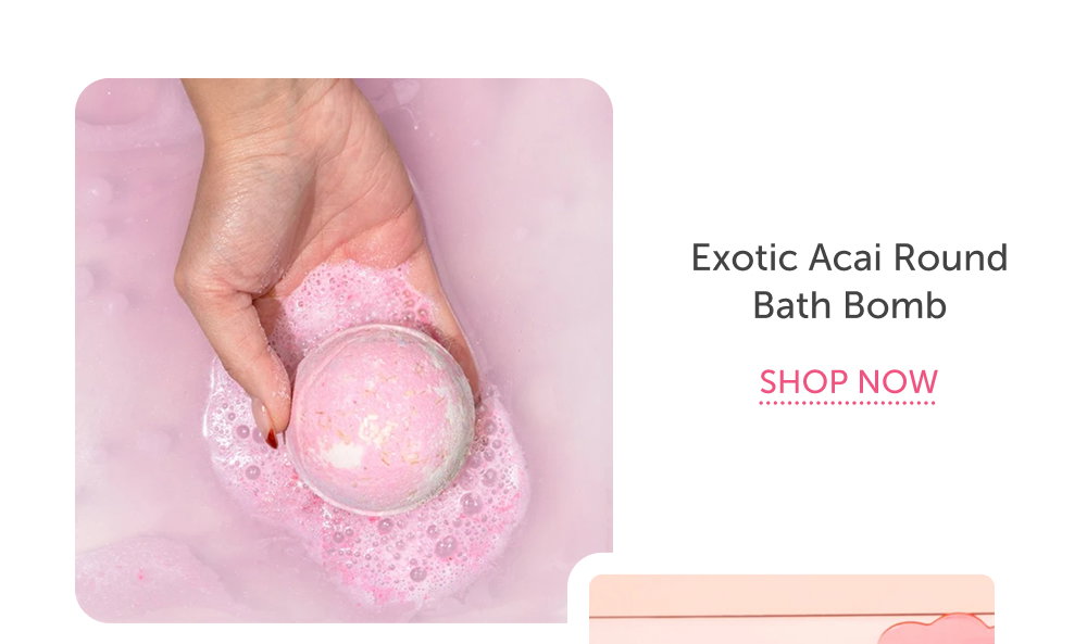 Exotic Acai Round Bath Bomb