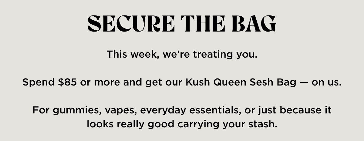 This Labor Day we're treating you! Free gift with purchase of $85+