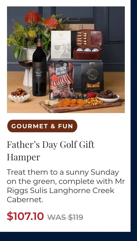 Father's Day Golf Gift Hamper