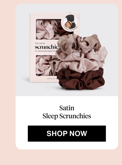 Satin Sleep Scrunchies