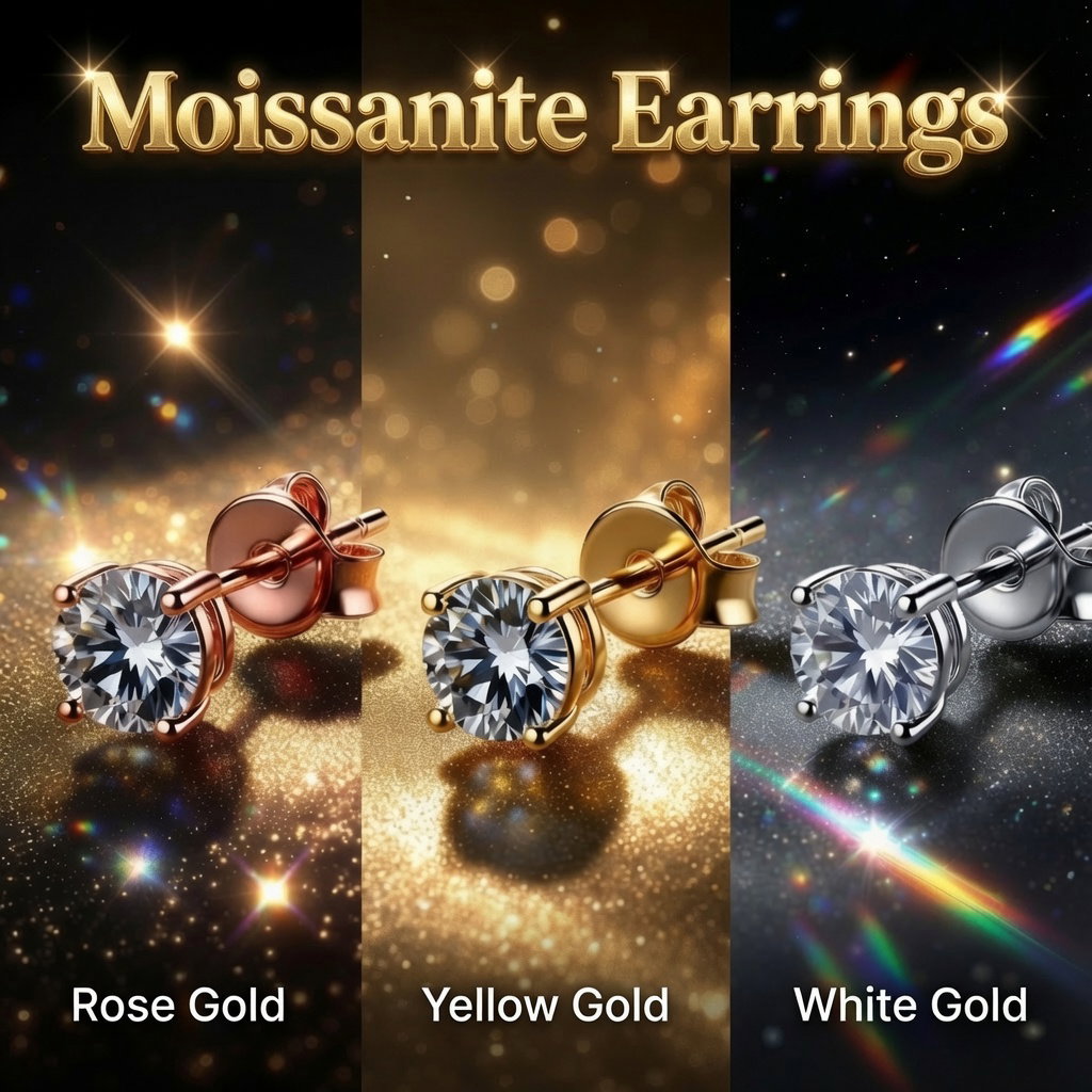 Moissanite Earrings