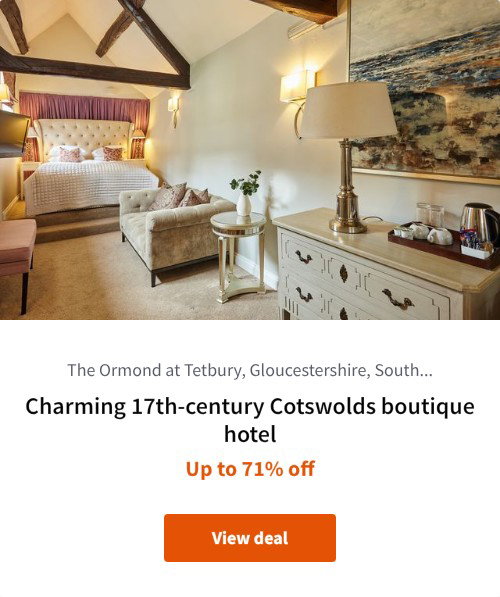 Charming 17th-century Cotswolds boutique hotel