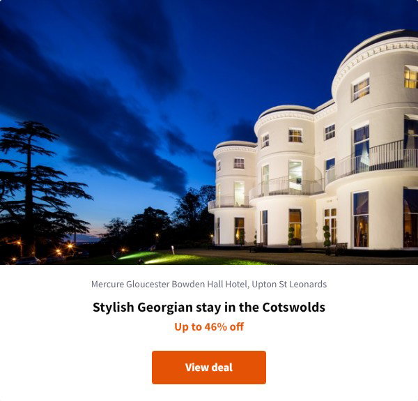 Stylish Georgian stay in the Cotswolds