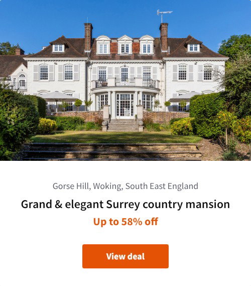 Grand &amp; elegant Surrey country mansion