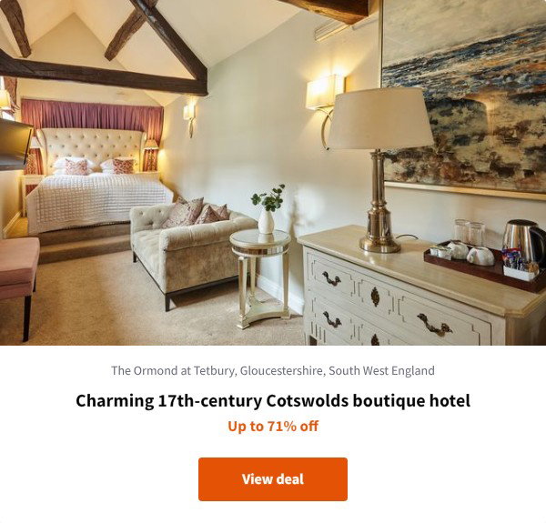 Charming 17th-century Cotswolds boutique hotel