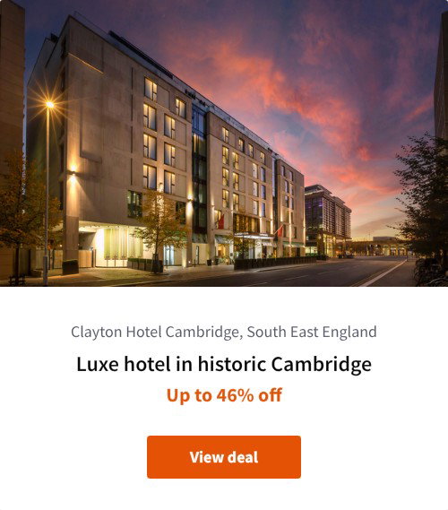 Luxe hotel in historic Cambridge