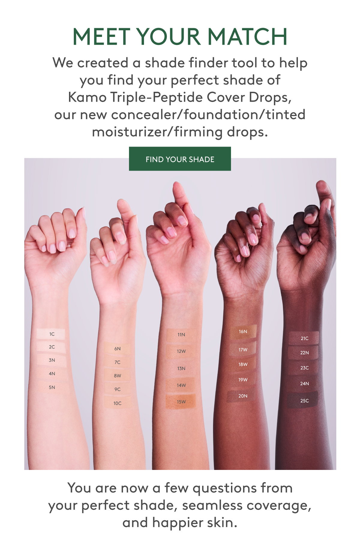 NEW Kamo Triple-Peptide Cover Drops