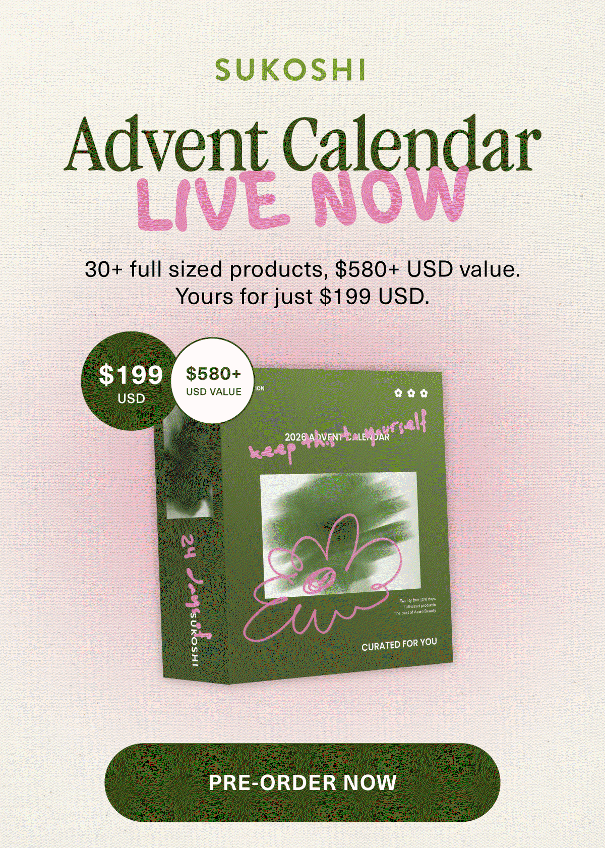 Advent Calendar LIVE NOW - PRE-ORDER NOW