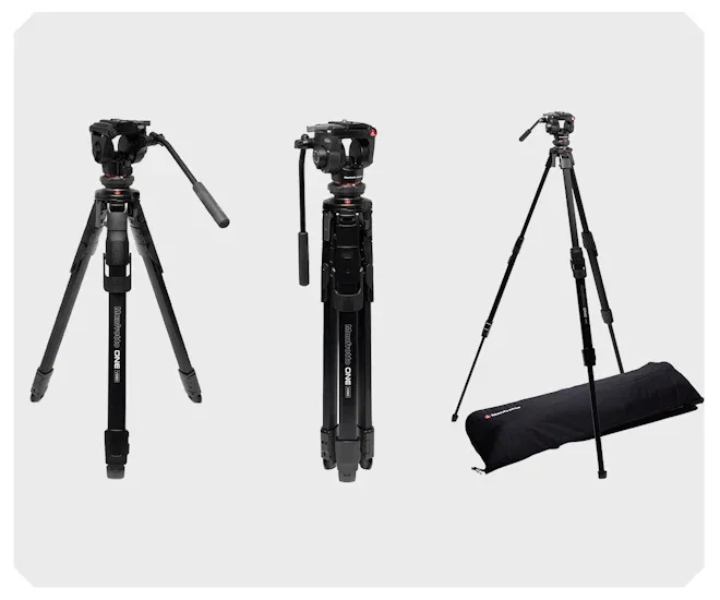 Manfrotto ONE Video Aluminium Tripod with 502X Fluid Head