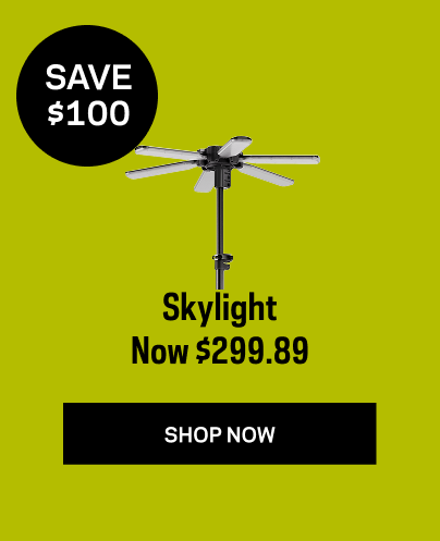 25% off Skylight