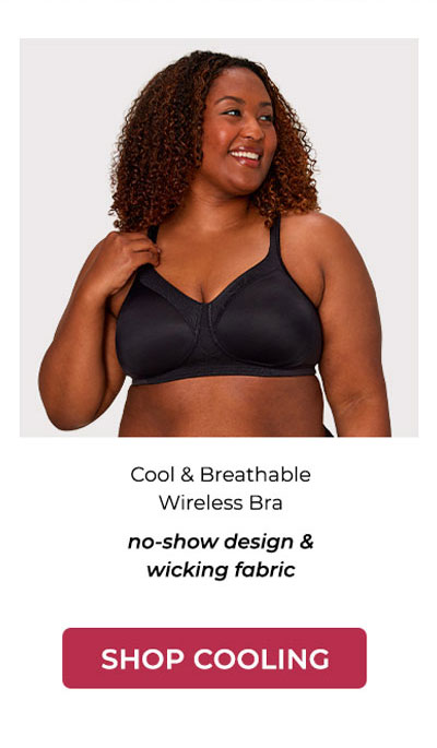 Playtex 18 Hour Cool & Breathable Wireless T-Shirt Bra