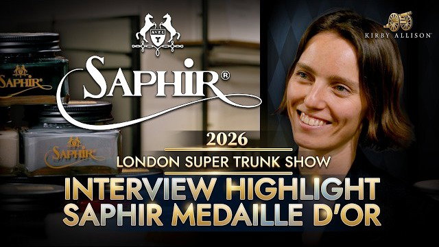 The World's Best Shoe Polish | Saphir Medaille d'Or | London Super Trunk Show Sponsor Highlight