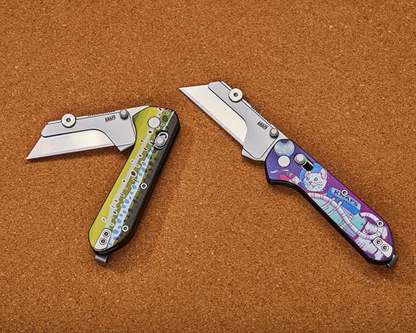 Knafs Yuti Folding Utility Knives