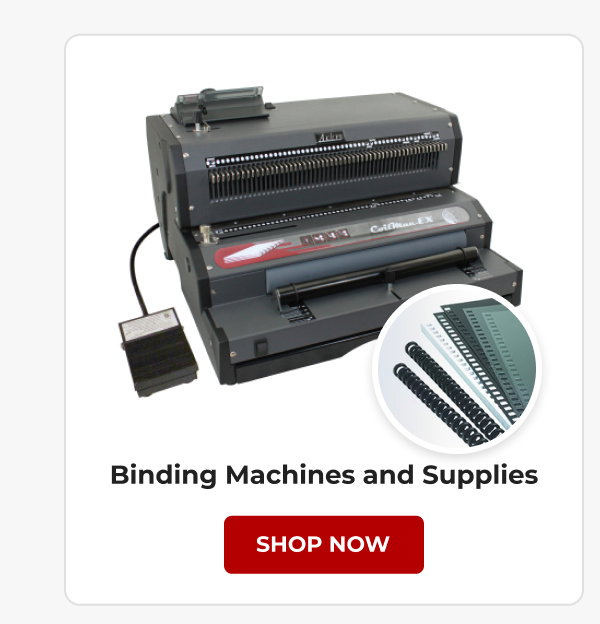 Binding Machines and Supplies