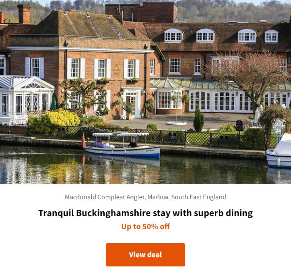 Tranquil Buckinghamshire stay with superb dining