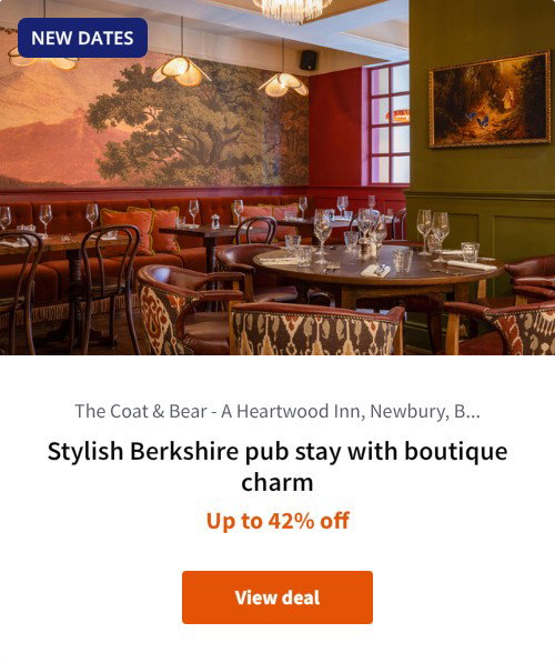 Stylish Berkshire pub stay with boutique charm