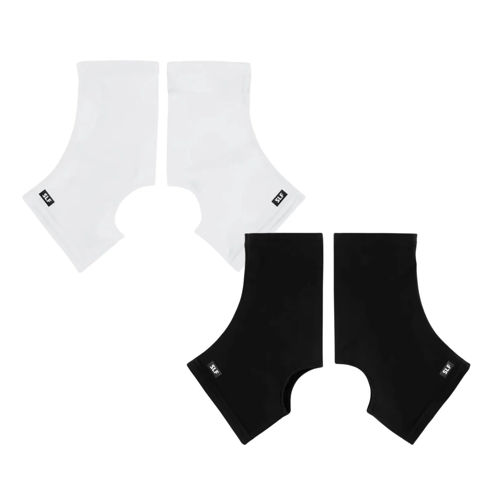Image of White + Black Spats / Cleat Covers SZN Pack