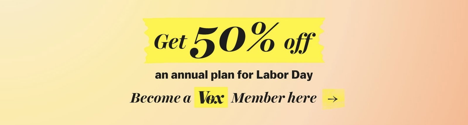 This Labor Day, invest in journalism that helps you think more deeply about the world around you. Become a Vox Member for $30/year.
