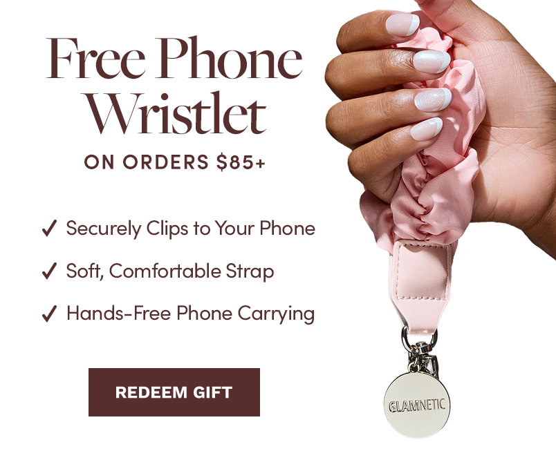 Free Phone Wristlet On Orders $85+. Redeem Gift