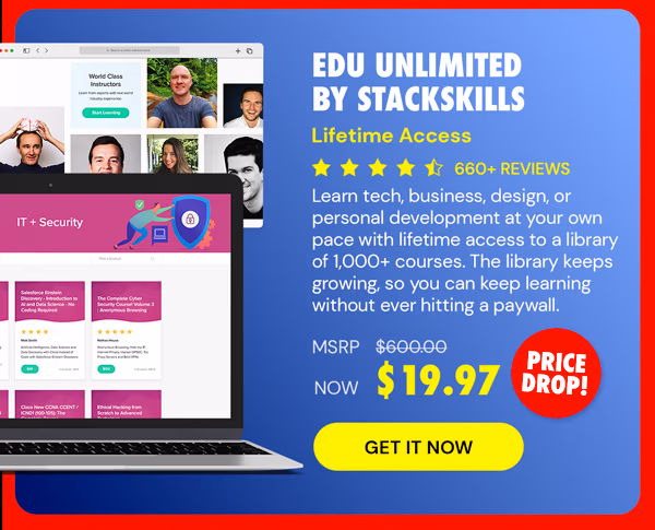 EDU Unlimited by StackSkills: Lifetime Access