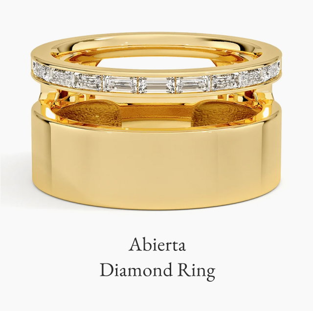Abierta Diamond Ring