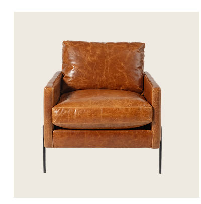 Bond Street Reade Leather Chair