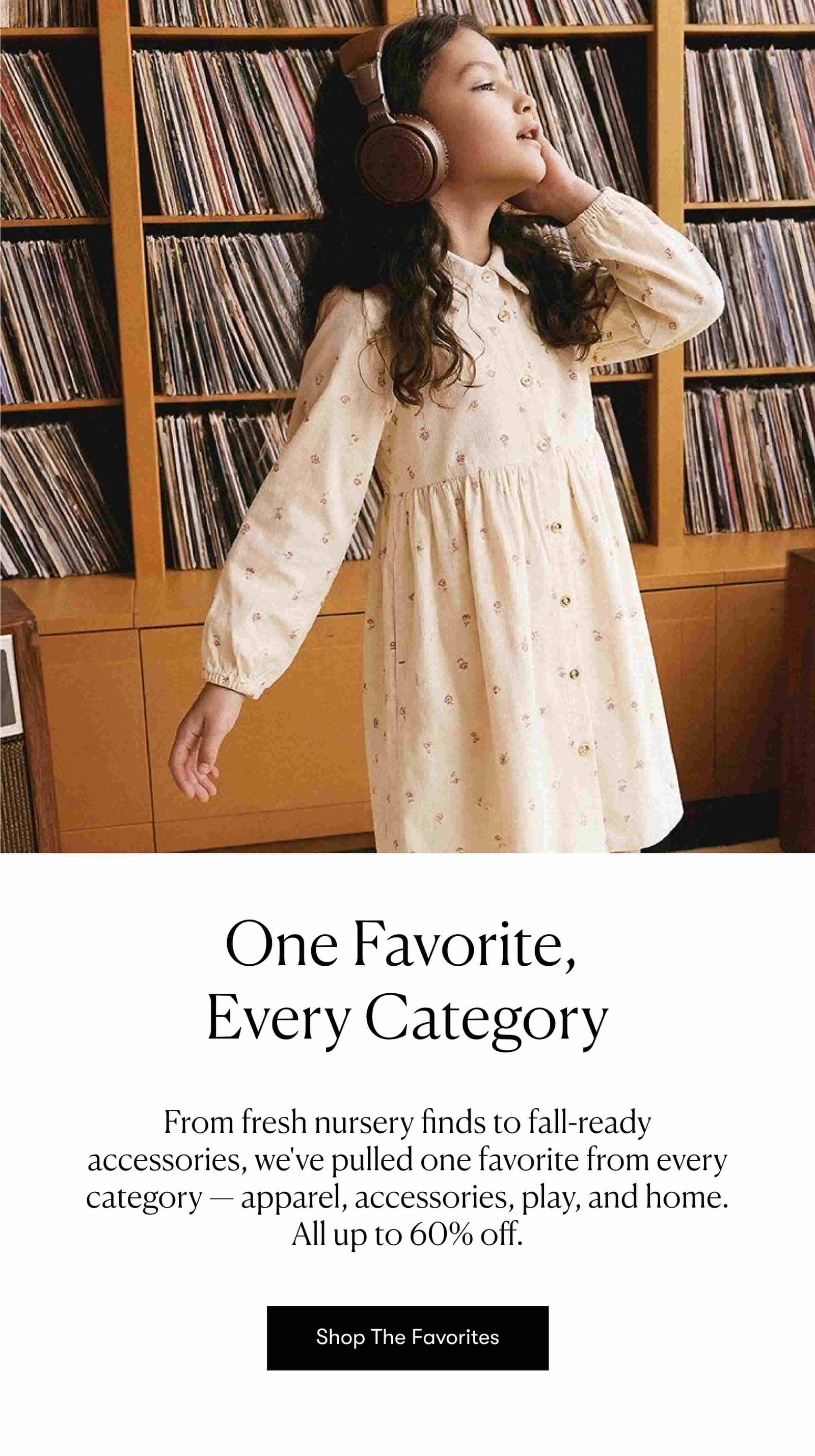 One Favorite, Every Category