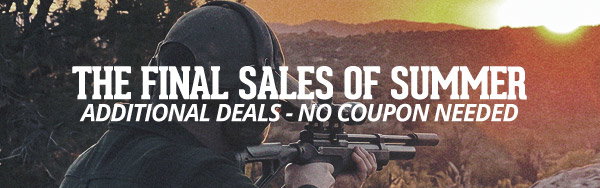 Final Sales of Summer!