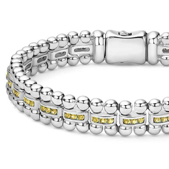 Yellow Sapphire Beaded Bracelet