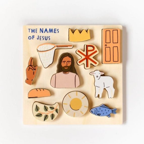 Be A Heart - Names of Jesus Wooden Puzzle