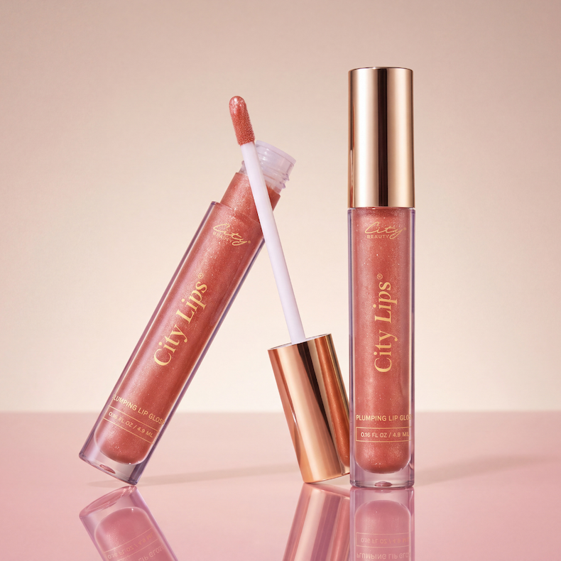 the gorgeous rose-gold shade is back! Shop City Lips® gloss, Sparkling Cider, today.